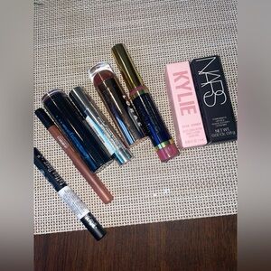 NEW Makeup Bundle Kylie NARS LipSense Lip Gloss Lipstick Set Unused